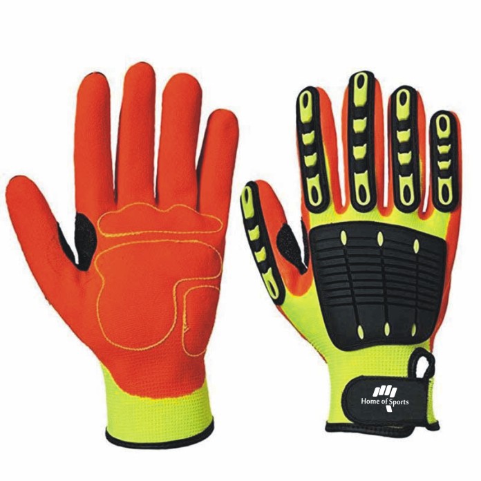 Impact Resistant Mechanic Gloves 