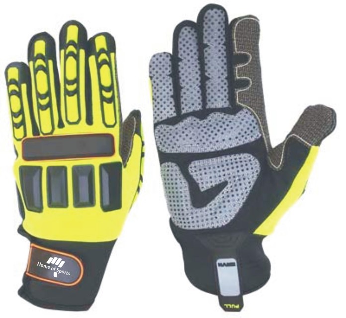 Impact Resistant Mechanic Gloves 